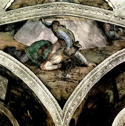 David and Goliath Michelangelo